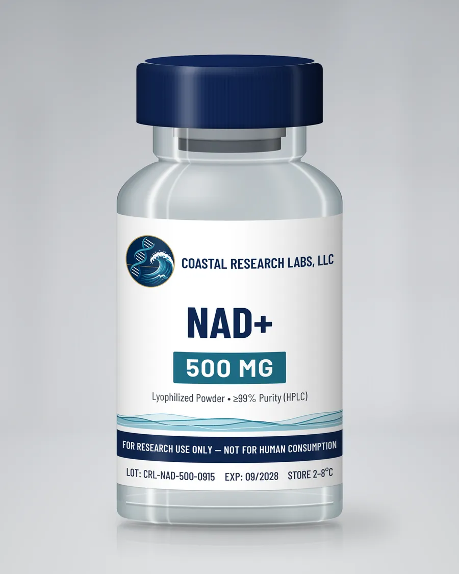NAD+ research vial